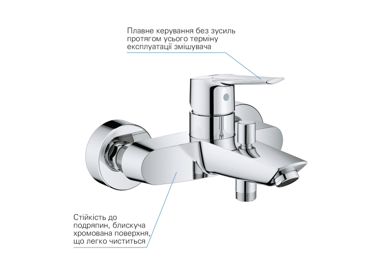 Комплект змішувачів для ванної кімнати Grohe QuickFix Start UA202301MQ