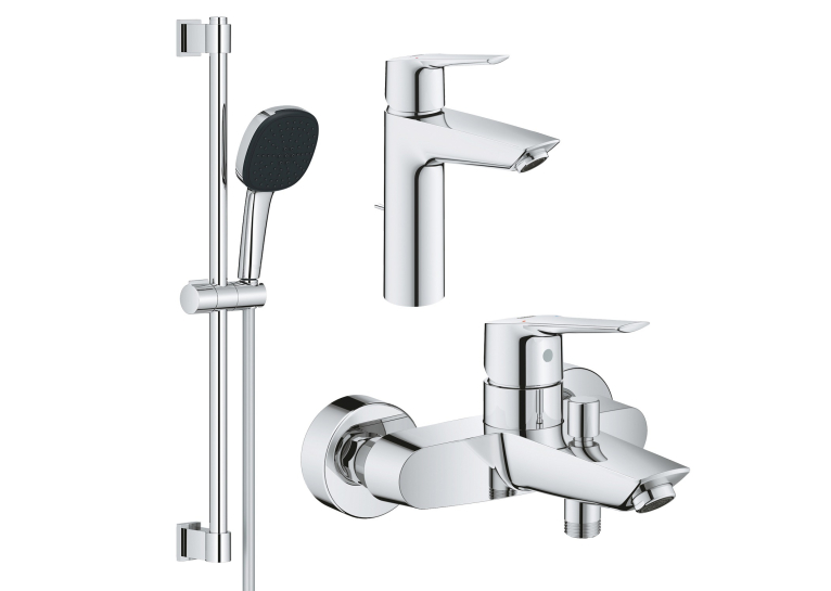 Комплект змішувачів для ванної кімнати Grohe QuickFix Start UA202301MQ