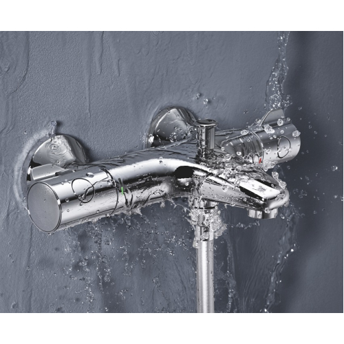 Комплект смесителей для ванной комнаты с термостатом Grohe QuickFix Grohtherm&Start UA202304TS