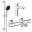 Комплект смесителей для ванной комнаты с термостатом Grohe QuickFix Grohtherm&Start UA202304TS