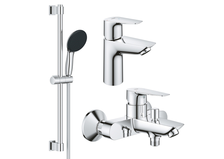 Комплект змішувачів для ванної кімнати Grohe QuickFix Start Edge ColdStart UA202501SE