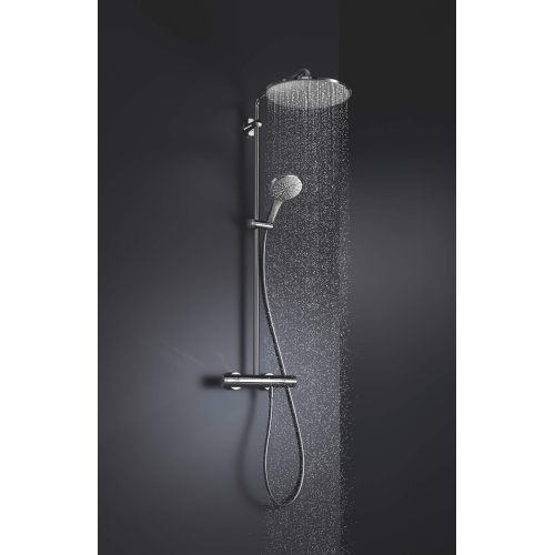 Душевая система с термостатом Grohe Rainshower Smartactive Cube 310, 26647000 (выставочный образец)