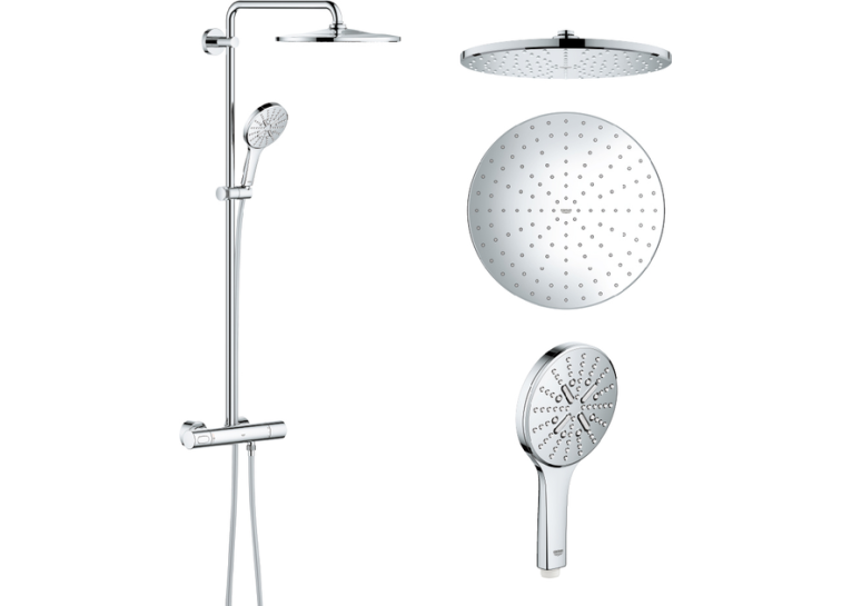 Душова система з термостатом Grohe Rainshower Smartactive Cube 310, 26647000