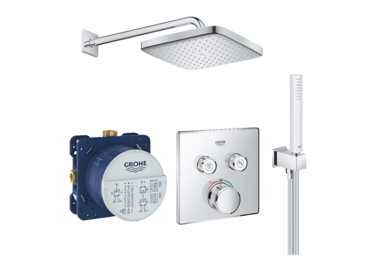Комплект прихованого монтажу для ванни та душу Grohe Grohtherm SmartControl 26415SC1