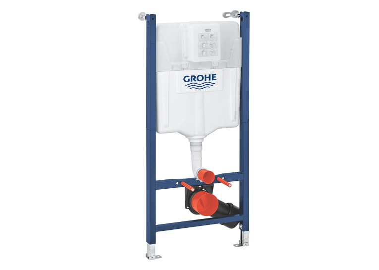 Комплект Grohe Solido 5-в-1: Унітаз + інсталяція Grohe Rapid SL 38528001 з клавішами Nova Cosmopolitan 39900000