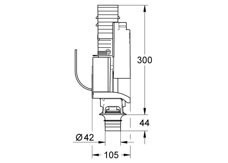 Змивний клапан Grohe, 38736000