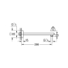 Душовий кронштейн GROHE RAINSHOWER, 27709000