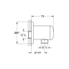 Подключение для душевого шланга GROHE RELEXA, 28671000