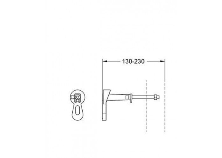 Комплект для крепления инсталляции GROHE Rapid SL, 3855800M