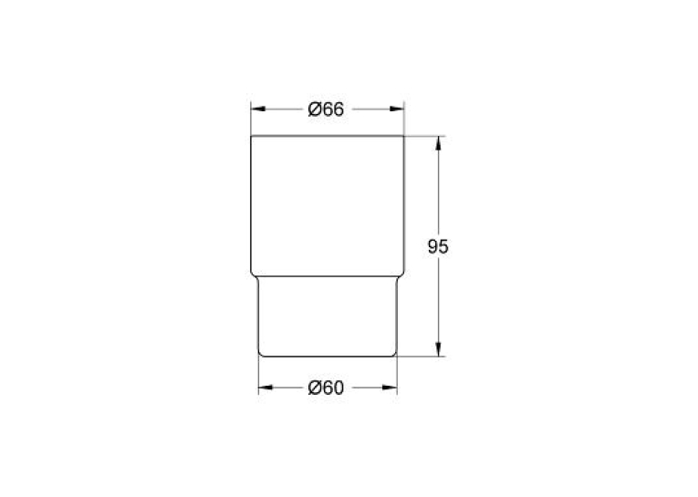 Склянка прозора GROHE ESSENTIALS, 40372001