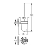 Туалетний йорж GROHE ESSENTIALS CUBE, 40513001 (виставковий зразок)