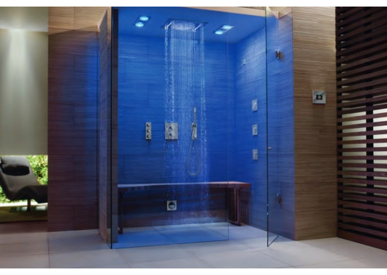 Тропічний душ Grohe Rainshower F-Series 20 з підсвічуванням хром, 27865000