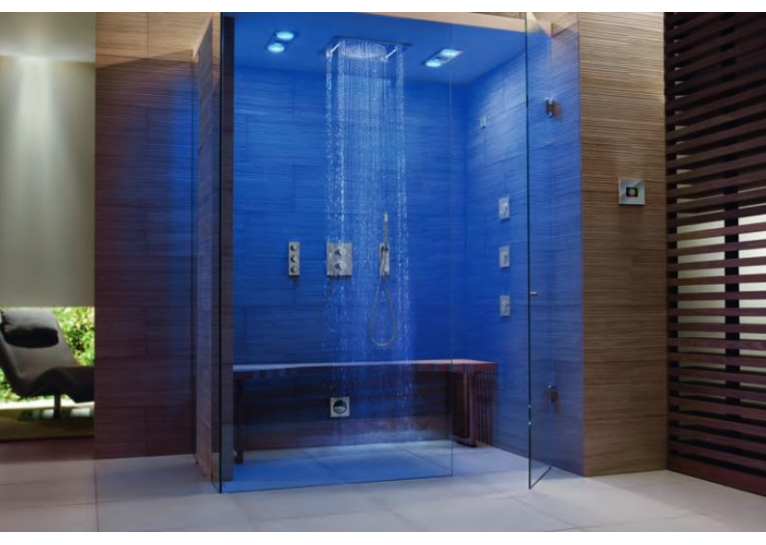 Тропічний душ Grohe Rainshower F-Series 20 з підсвічуванням хром, 27865000