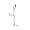 Душевой набор, 4 вида струй  Grohe Power&Soul, 27742000