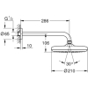 Верхний душ Grohe New Tempesta 210, 26411000