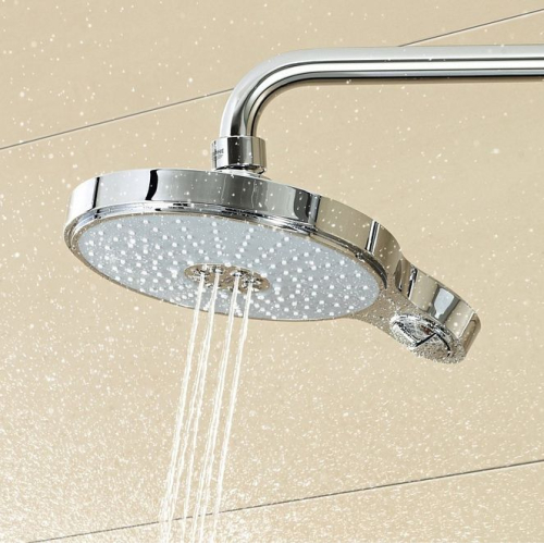 Верхний душ с душевым кронштейном Grohe Power&Soul Cosmopolitan 190, 26172000