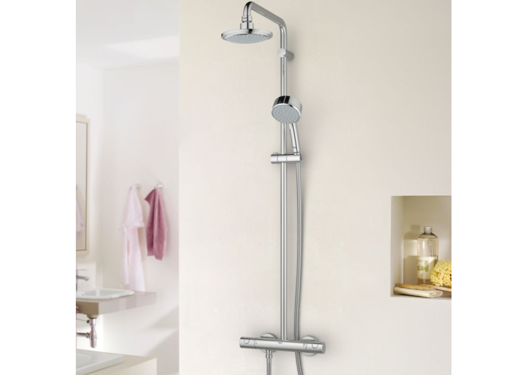 Душова система з термостатом Grohe New Tempesta Cosmopolitan 160, 27922000