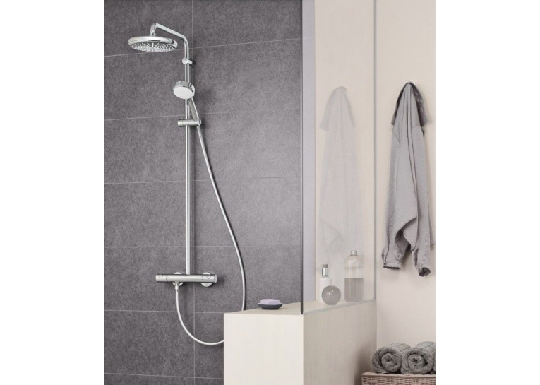 Душевая система с термостатом Grohe New Tempesta Cosmopolitan 210,