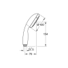 Ручной  душ  GROHE New Tempesta 100,  26161001