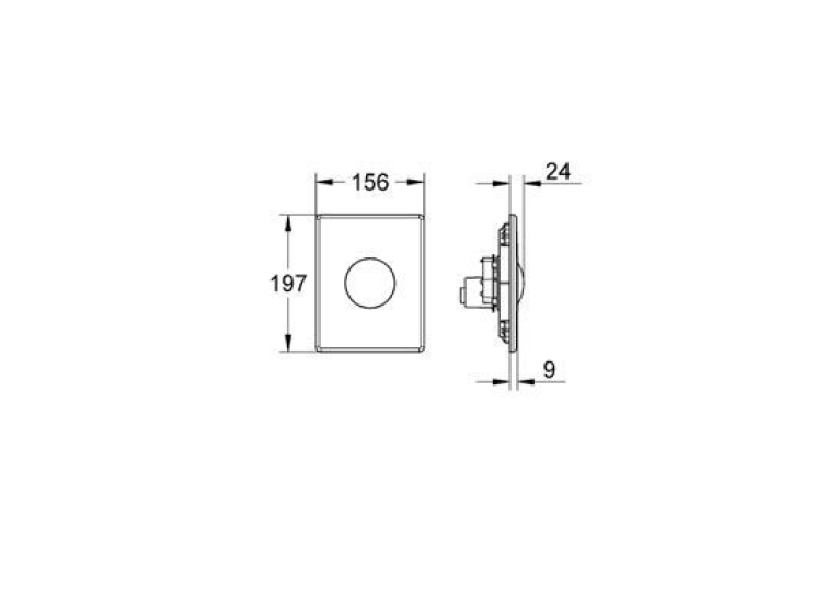 Кнопка змиву Grohe SKATE 38573000