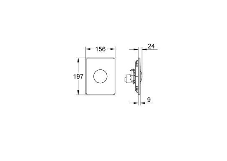 Кнопка смыва Grohe SKATE 38573000