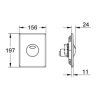 Кнопка змиву Grohe Skate 38862SD0 Сталь
