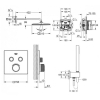 Душовий набір GROHE Grohtherm SmartControl 26405SC1