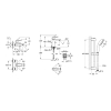 Набір змішувачів для ванни Grohe QuickFix Start 3 в 1 (UA303301MQ)