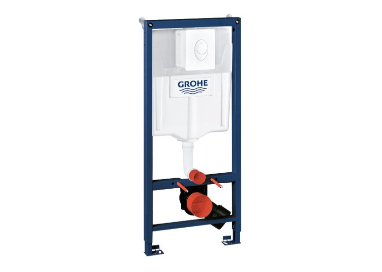 Инсталляционная система  GROHE Rapid SL (38722001) c Белой клавишей Skate Air
