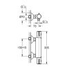 Термостат для душа Grohe Grohtherm 800  34558000