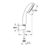 Душевой набор Grohe New Tempesta 100,  26164001