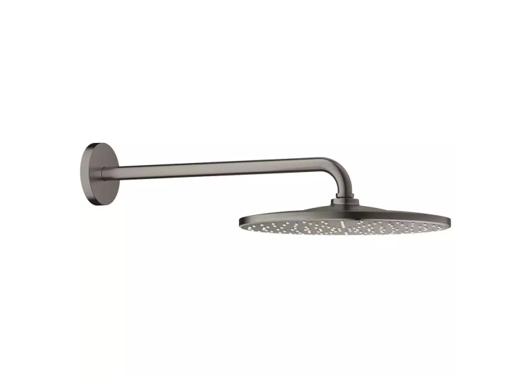 Верхній душ із душовим кронштейном 2 режими струменя Grohe Rainshower 310 Mono 26558AL0 Графіт матовий