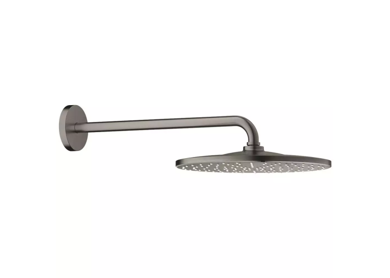 Верхній душ із душовим кронштейном 2 режими струменя Grohe Rainshower 310 Mono 26558AL0 Графіт матовий