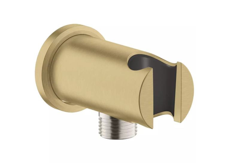 Підключення душового шлангу з тримачем Grohe Rainshower 26658GN0 Золото матове