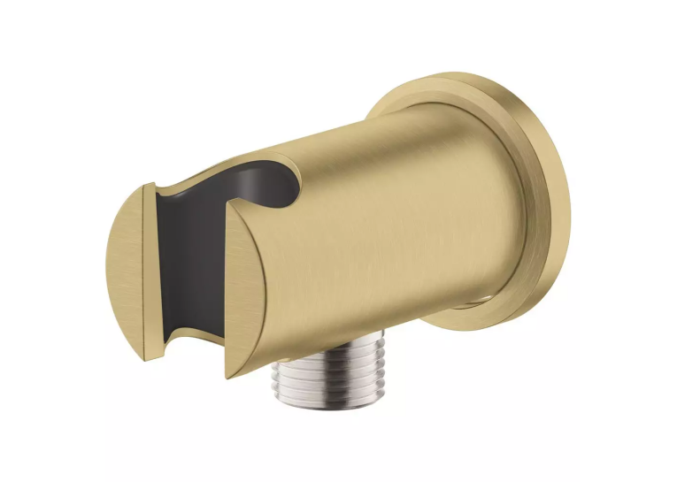 Підключення душового шлангу з тримачем Grohe Rainshower 26658GN0 Золото матове