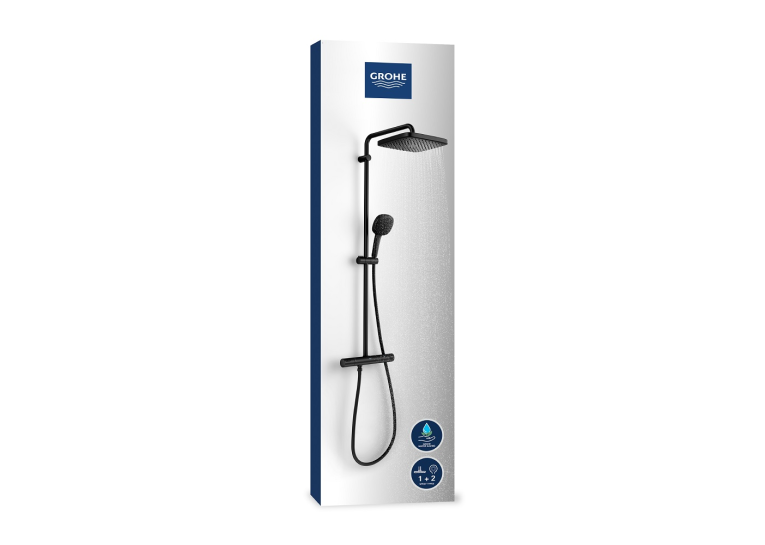 Душова система з термостатом Grohe Vitalio Comfort 250 266962431