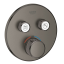 Термостат прихованого монтажу на 2 виходи GROHE Grohtherm SmartControl 29119AL0 Графіт матовий
