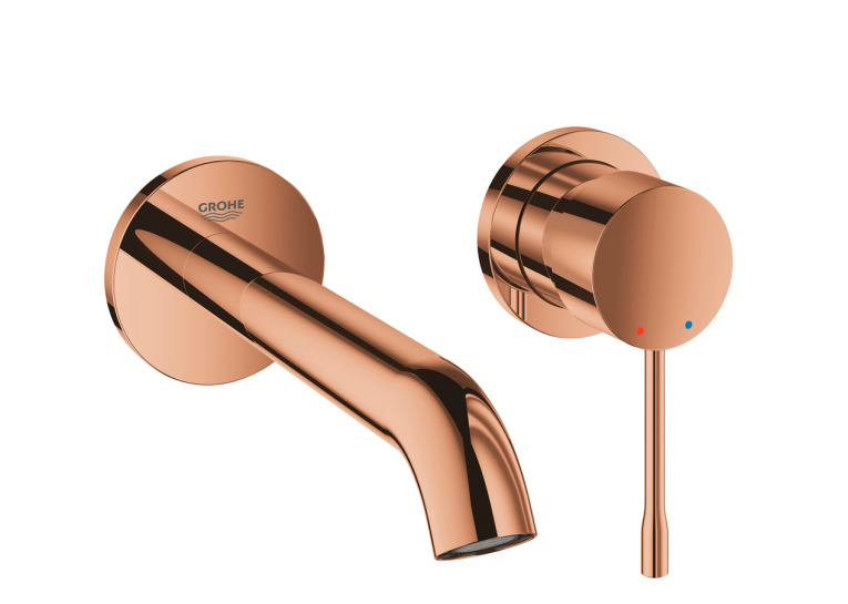 Змішувач для раковини на два отвори GROHE Essence M-Size 29192DA1 Бронза