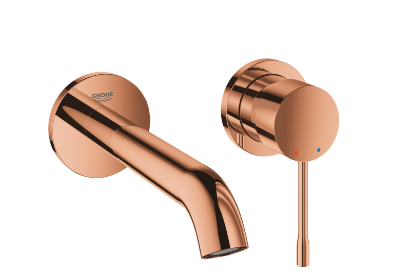 Змішувач для раковини на два отвори GROHE Essence M-Size 29192DA1 Бронза