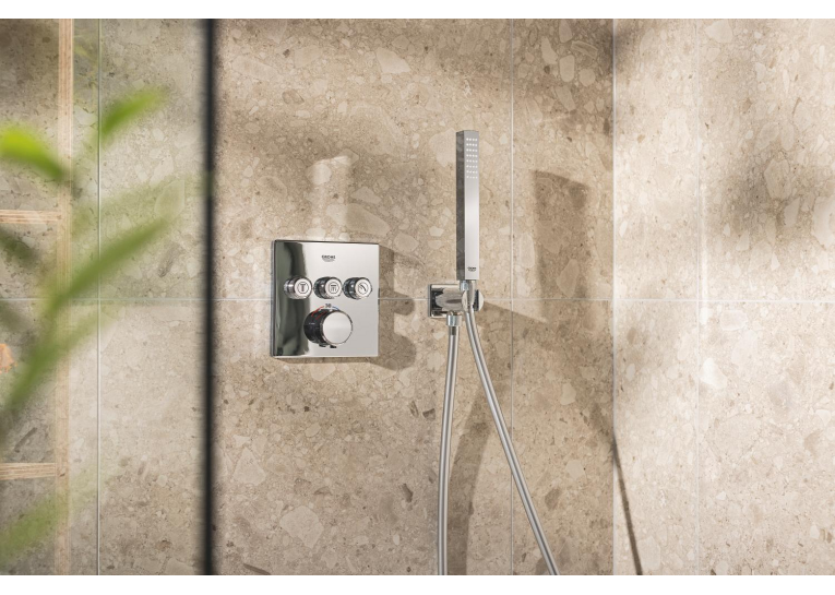 Душова система прихованого монтажу термостатична Grohe QuickFix Vitalio SmartActive 310 Cube 34875000