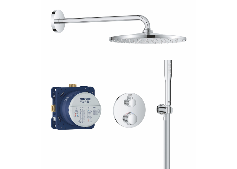 Душевая система скрытого монтажа термостатическая Grohe QuickFix Precision 34880000