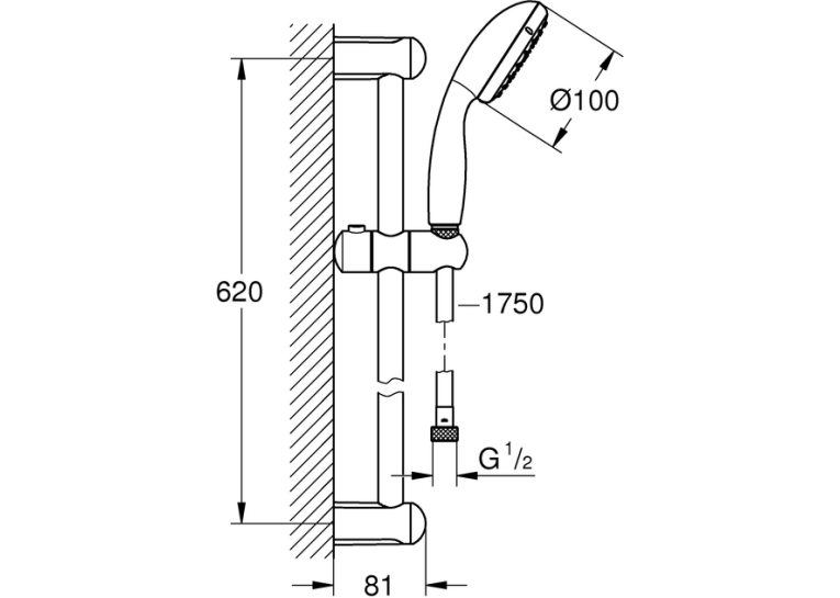 Комплект змішувачів GROHE BauLoop New UA123214S0 (23337001+23603001+27598001)