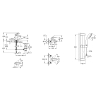 Комплект змішувачів для ванної кімнати Grohe Start Flow UA127130S0
