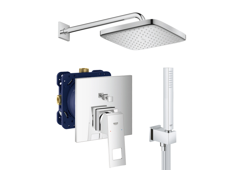 Душевая система скрытого монтажа  Grohe Eurocube UA26415SC3