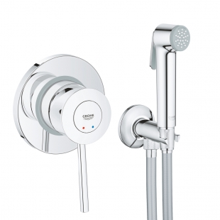 Комплект гигиенического душа Grohe EX Bau Classic хром UA2904800S