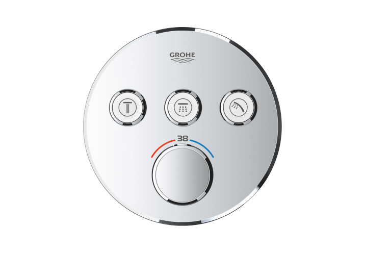 Душевая система скрытого монтажа Grohe SmartControl Tempesta Cosmopolitan UA3461402L