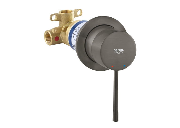 Смеситель скрытого монтажа для душа Grohe Essence 29197AL0 Графит матовый