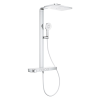 Душова система GROHE Rainshower Aqua Pure з термостатом для настінного монтажу, хром (1009610000)