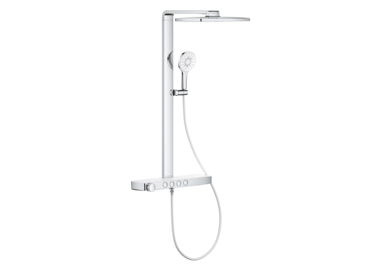 Душова система GROHE Rainshower Aqua Pure з термостатом для настінного монтажу, хром (1009610000)
