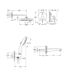 Душова система прихованого монтажу Grohe Essence + Tempesta 250 UA26417SC1